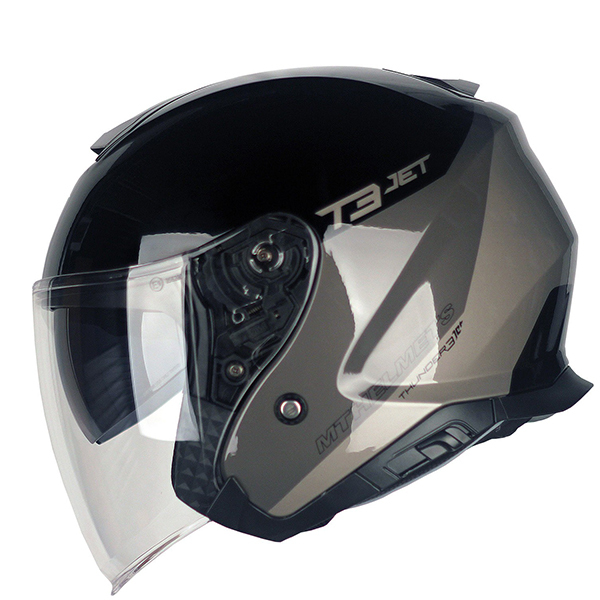 Moto oblečení - Helma MT THUNDER 3SV XPERT GLOSS GREY