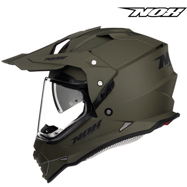 Moto oblečení - Helma NOX N312 khaki matná
